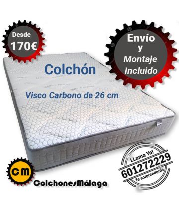 Colchón Visco Carbono https://colchonesmalaga.com/es/