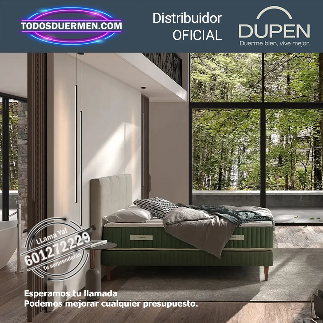 Colchon DUPEN-natural-green-02 Colchon DUPEN-natural-green-02