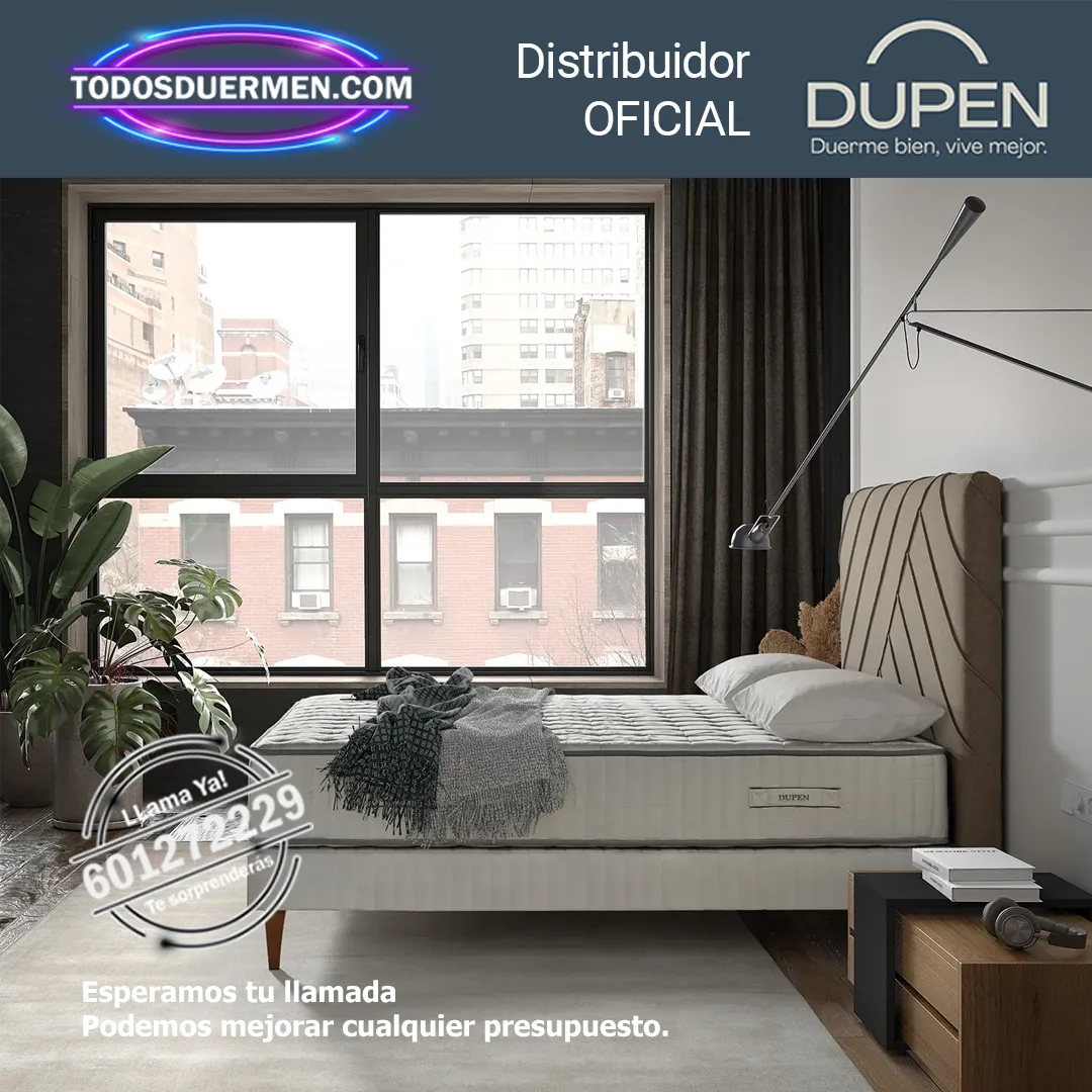 Colchon DUPEN-sahara-02 Colchon DUPEN-sahara-02