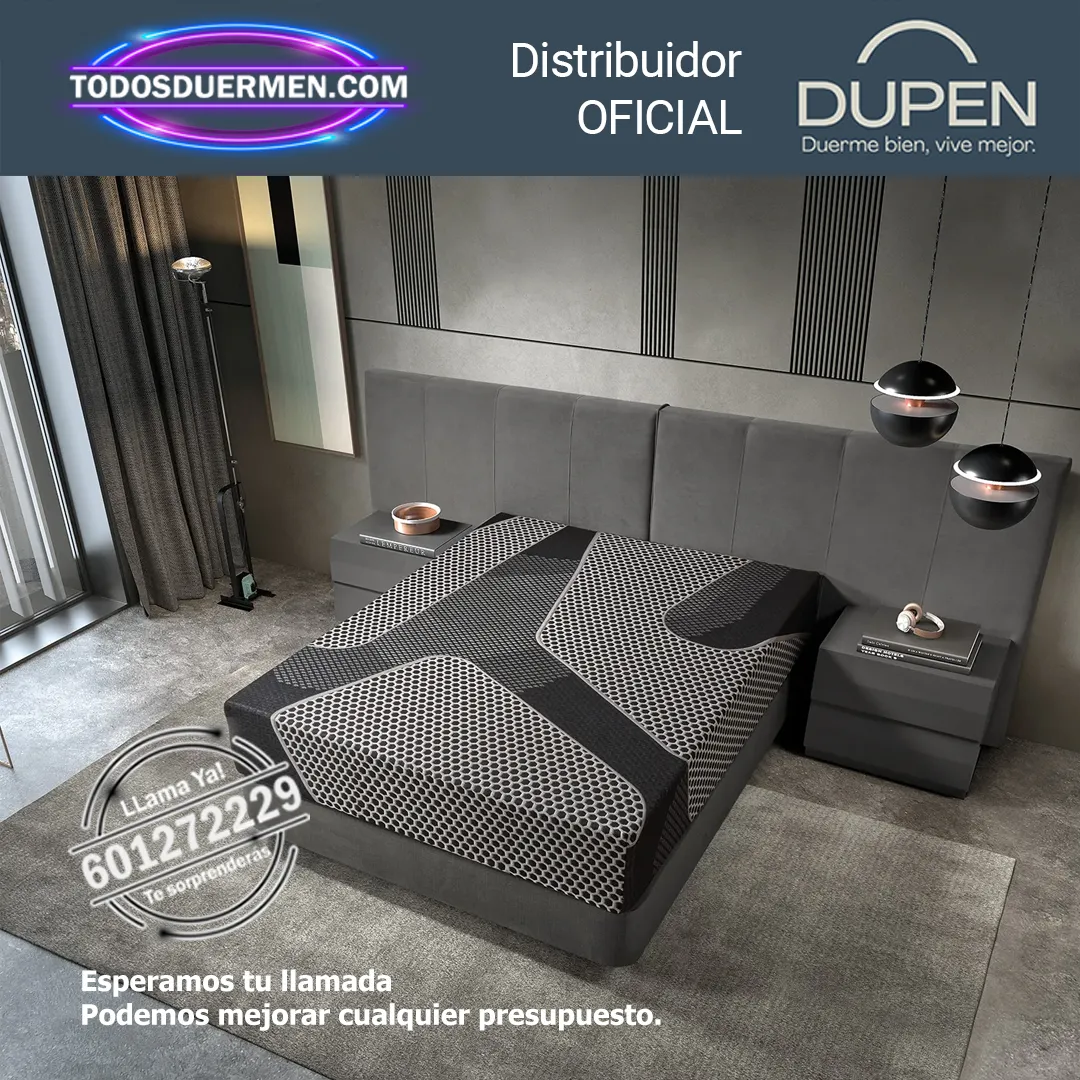 DUPEN black-moon-02 Colchon DUPEN black-moon