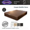 Canapé Abatible Venus con diseño moderno, tapa ventilada y gran capacidad de almacenamiento.