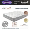 Colchones de muelles inyectados Activeplus II Kiesen - 29 cm con doble capa Viscosoft y firmeza alta.