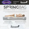 Los Colchones de Muelles Ensacados Boston Kiesen incluyen diseño ergonómico y sistema SpringBag para adaptarse al contorno del cuerpo y repartir el peso.