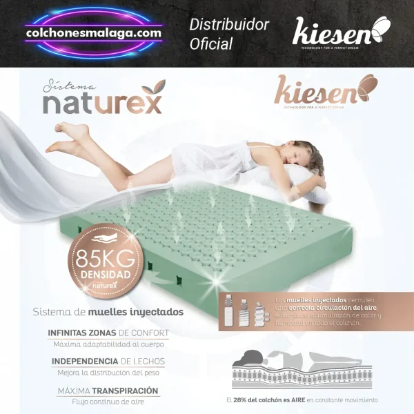 colchon elegant tecnologia Descripcion de la tecnologia de Muelles Inyectados Naturex