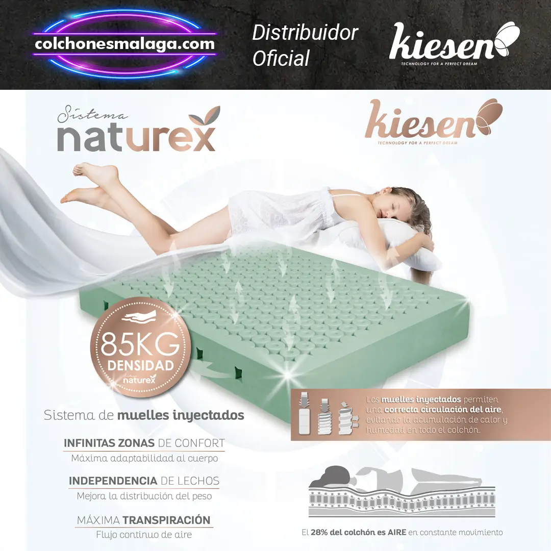 colchon elegant tecnologia Descripcion de la tecnologia de Muelles Inyectados Naturex