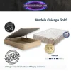 Pack Colchon Chicago con Canape Abatible Premium, diseño elegante y 3 ventajas para el descanso.