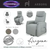 Sillon relax Arizona Power Lift con mando USB, muelles ensacados y entrega en Málaga