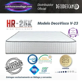 colchones viscoelasticos decovisco v23 23cm economico