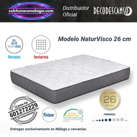 Imagen de los Colchones de Muelles Ensacados NaturVisco 26cm de altura