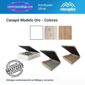 Colchones Viscoelasticos SleepMemory D70 Moraplex con Canape - 30 cm de altura Colores