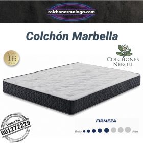 Colchón Marbella 16 cm distribuidor oficial Colchones Neroli - colchonesmalaga.com