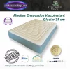 Colchones Muelles Ensacados Viscoinstant Glaciar 31 cm - Fresco 1 colchones muelles ensacados viscoinstant glaciar 31 cm con firmeza media y excelente ventilación natural