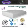 colchones muelles ensacados algodon rubi 30 cm con algodón natural, muelles independientes y viscoelástica