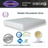 Colchones Viscoelastic 22 cm con núcleo perfilado HR y viscoinstant, firmeza alta y compatible con cama