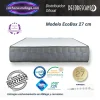 Colchones de muelles ecobox 27 cm con firmeza suave, transpirables y diseño ecologico