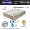 Colchones viscoelasticos maxvisco 27 cm con gel pure, firmeza adaptable y alta transpirabilidad