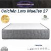 Colchones Muelles Ensacados Viscoinstant Loto 27 cm - Sereno 1 Colchón Muelles Ensacados Viscoinstant Loto 27 cm