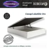 Oferta canape abatible oro 33cm con estructura firme, tapa 3D y gran capacidad de almacenamiento