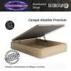 Oferta canape abatible premium 34cm con estructura resistente, tapa moderna y amplio espacio de almacenaje