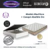 Colchones viscoelasticos MaxVisco 27 cm con canape abatible Oro. Firmeza media-alta, frescor y montaje en Malaga.