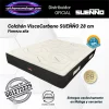Colchones de Muelles Ensacados ViscoCarbono SUEÑÑO 28 cm – Superior 2 Colchones de Muelles Ensacados ViscoCarbono SUEÑÑO 28 cm con firmeza alta y muelles ensacados titanio