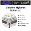 Colchón Mykonos V5 composición 7 capas Spring Bag Doble Cara