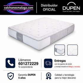 Colchón Dupen Winner en Málaga — distribuidor oficial Dupen, entrega y montaje incluidos