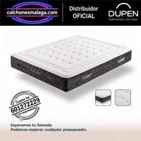 Colchón Memory Plus de Dupen de 28 cm, viscoelástica con viscografeno y base CoolAir 3D, distribuidor oficial en Málaga