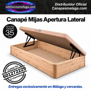 01-principal.webp Canapé Mijas Apertura Lateral de 35 cm, acabado madera