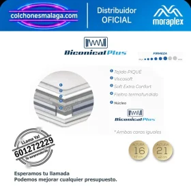 Colchón de Muelles Bicónicos Moraplex Superclass - Todosduermen.com — Distribuidores Oficiales Moraplex