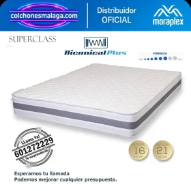 Colchón de Muelles Bicónicos Moraplex Superclass - Todosduermen.com — Distribuidores Oficiales Moraplex