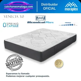 Colchón de Muelles Bicónicos Moraplex Venecia 3.0 - Todosduermen.com — Distribuidores Oficiales Moraplex