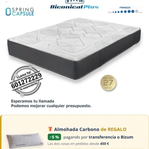 Colchón de Muelles Bicónicos Moraplex Venecia 3.0 - Todosduermen.com — Distribuidores Oficiales Moraplex