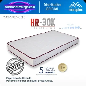 Colch&oacute;n sin Muelles HR-30K Moraplex Ortopedic - Todosduermen.com &mdash; Distribuidores Oficiales Moraplex