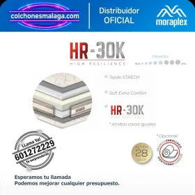 Colchón Sin Muelles HR Moraplex Sensivisco 2.0 - Todosduermen.com — Distribuidores Oficiales Moraplex