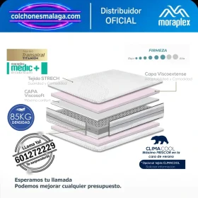 Colchón Viscoelástico Moraplex New Concept Pro - TodosDuermen.com — Distribuidores Oficiales Moraplex