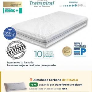 Colchón Viscoelástico Moraplex New Concept Pro - TodosDuermen.com — Distribuidores Oficiales Moraplex