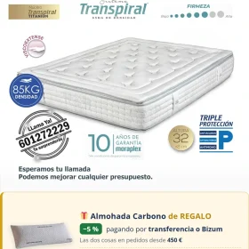 Colchón Viscoelástico Moraplex Thermosensity S6 - Todosduermen.com — Distribuidores Oficiales Moraplex