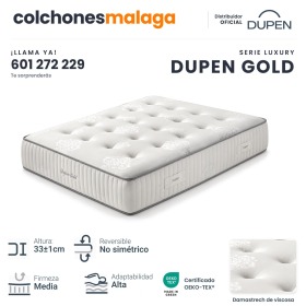 Colchón de Muelles Ensacados Dupen Gold Alta Gama · Distribuidor oficial Dupen · colchonesmalaga.com