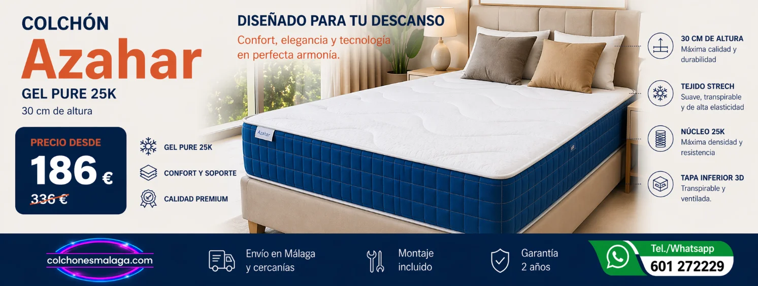Colchon Azahar para viviendas elegantes en san-pedro-alcantara